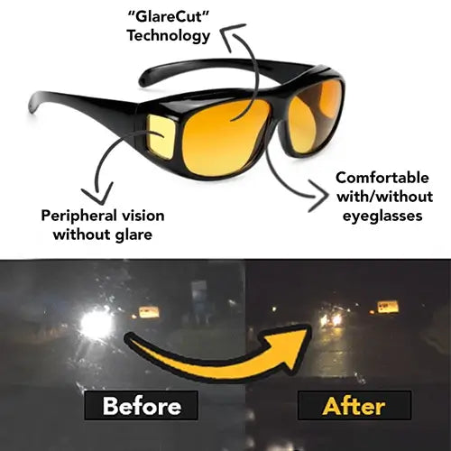 NightClear™ - Advanced LED Headlight Glasses