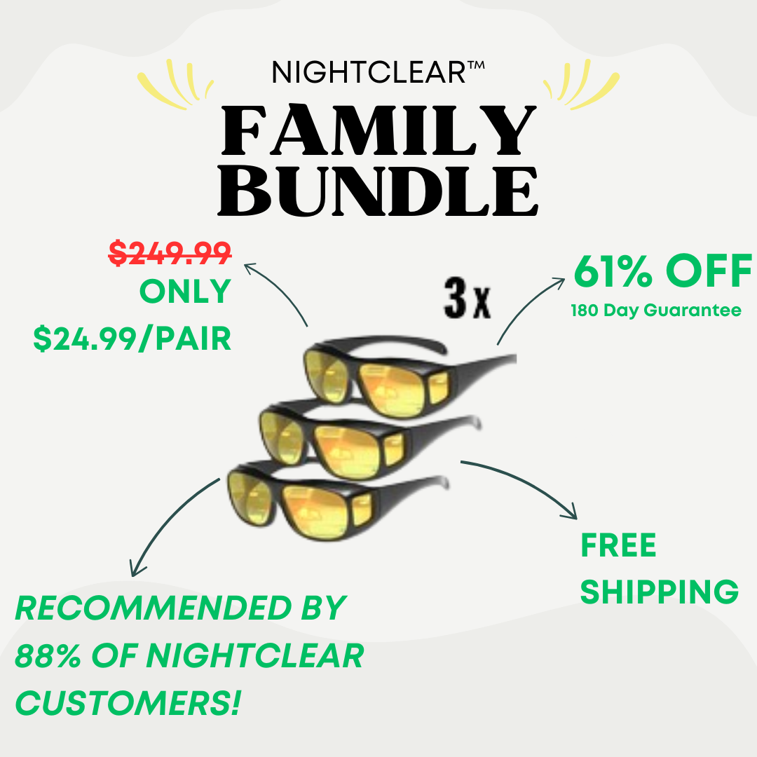 NightClear™ - Advanced LED Headlight Glasses