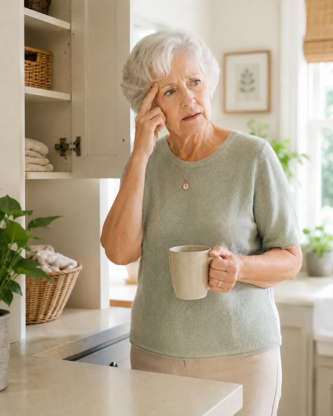 Everyday moment affected by mental sluggishness