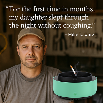 SmokeShield Pro™ – The Smokeless Ashtray