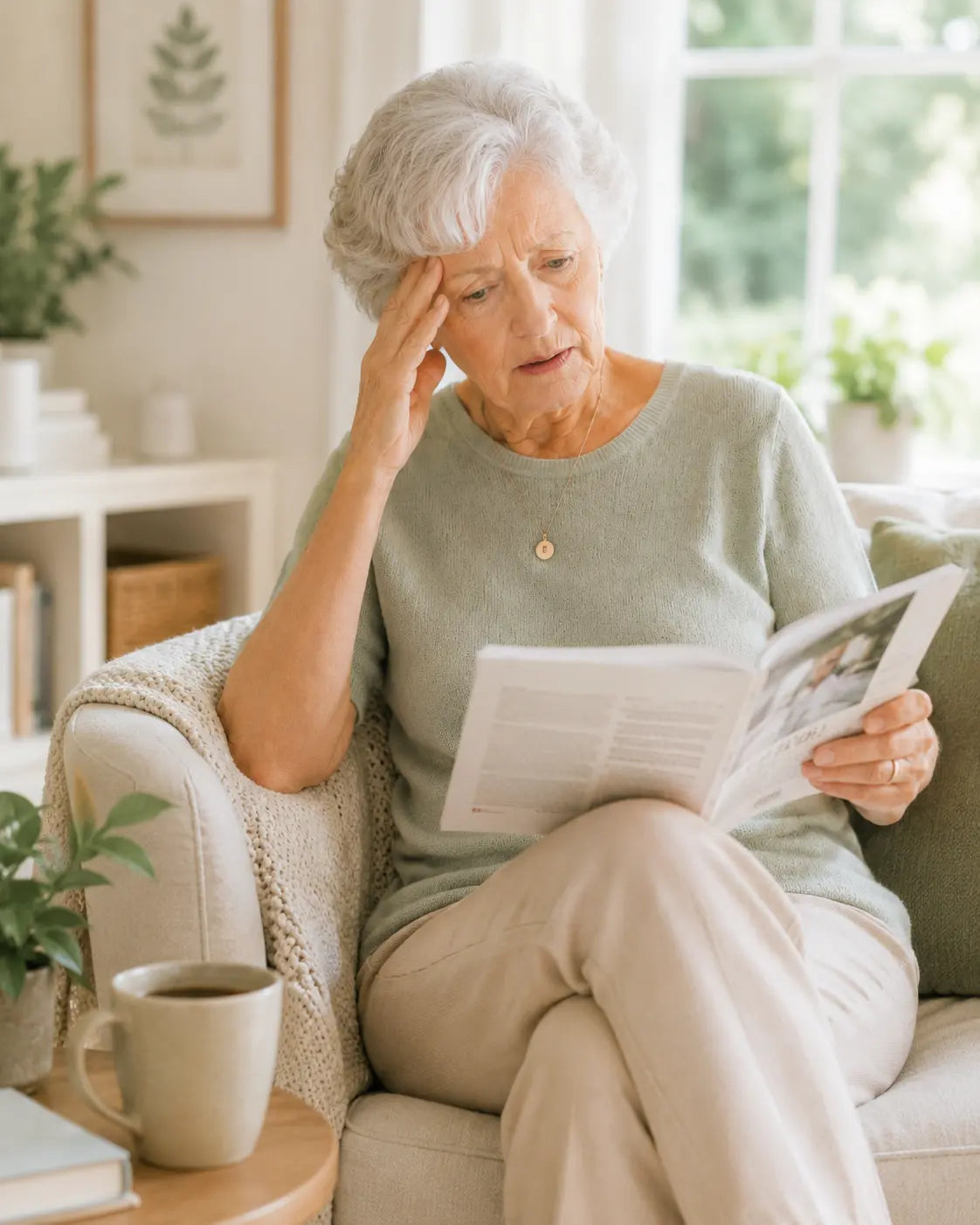 Everyday moment affected by mental sluggishness